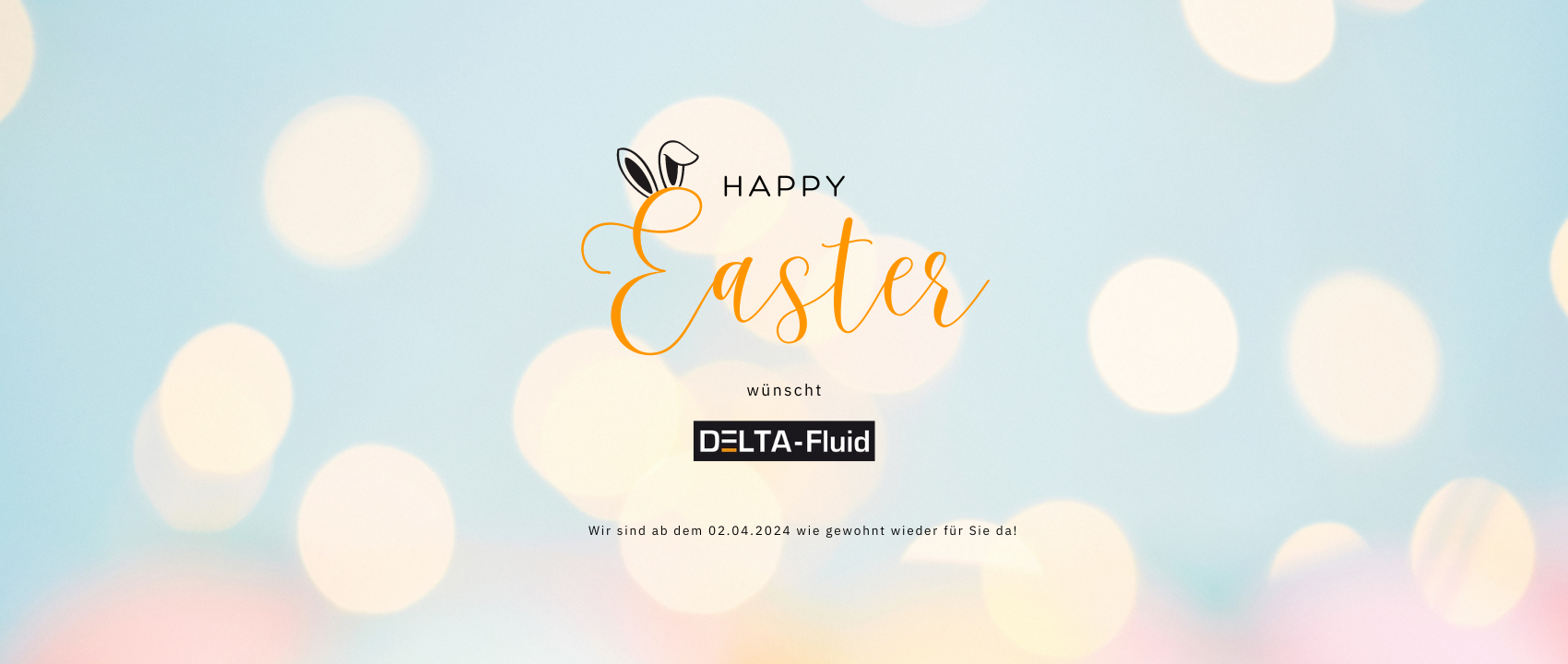 Frohe Ostern von DELTA-Fluid!